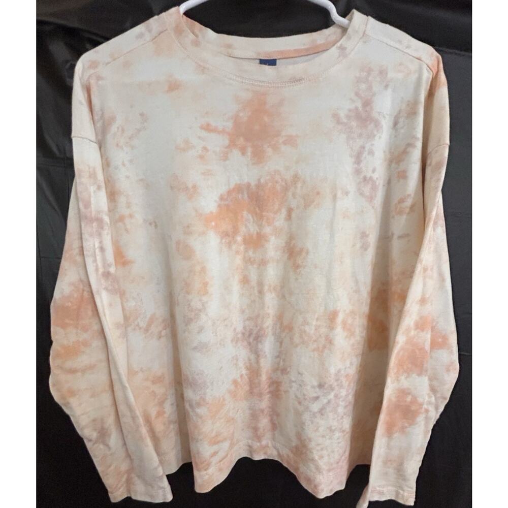 Old Navy Womens Cremesicle Lightweight Coverup 100% Cotton Size L